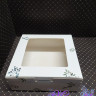 Коробочка 14*14*5 см, с окошком, рис. в асс., шт