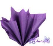 Бумага тишью Фиолетовая, 50*66 см, 1 лист