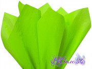 Бумага тишью Салатовая Флуоресцентная, 50*66 см, лист