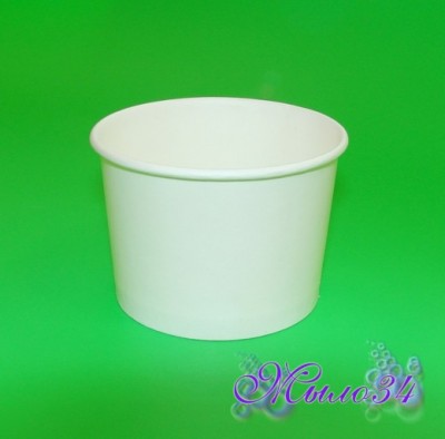 Стакан-креманка "Белая" под мороженое и десерты, 250 мл, верхний диаметр 93 мм